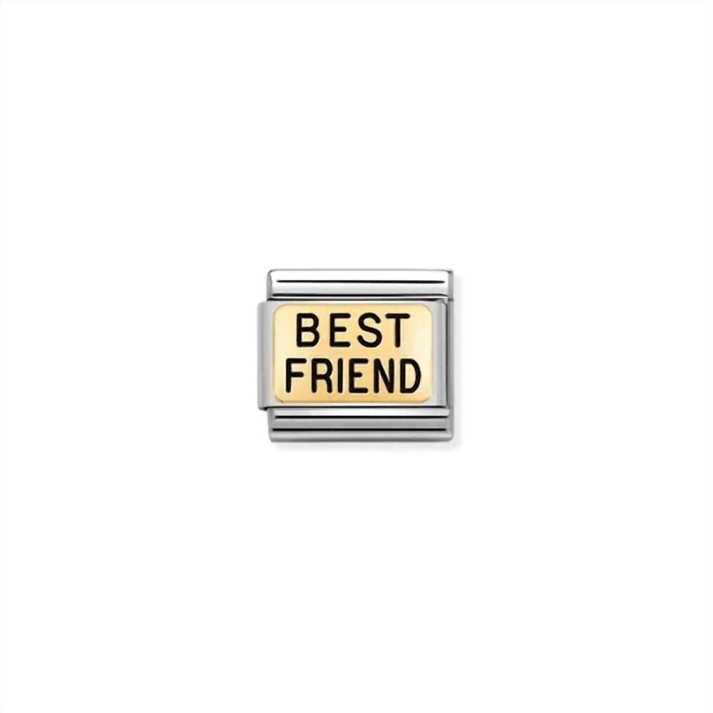 NEW NOMINATION unisex friendship links bracelet in best friend